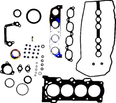 2006 Pontiac Vibe 1.8L Engine Rebuild Kit - KIT948 -4